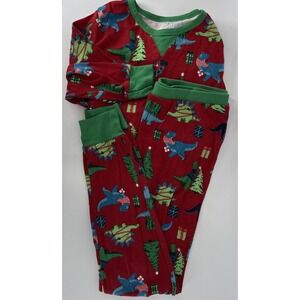 Family‎ S Woman's Sleep Matching Dinosaur Christmas Holiday-2PC Pajama Set-